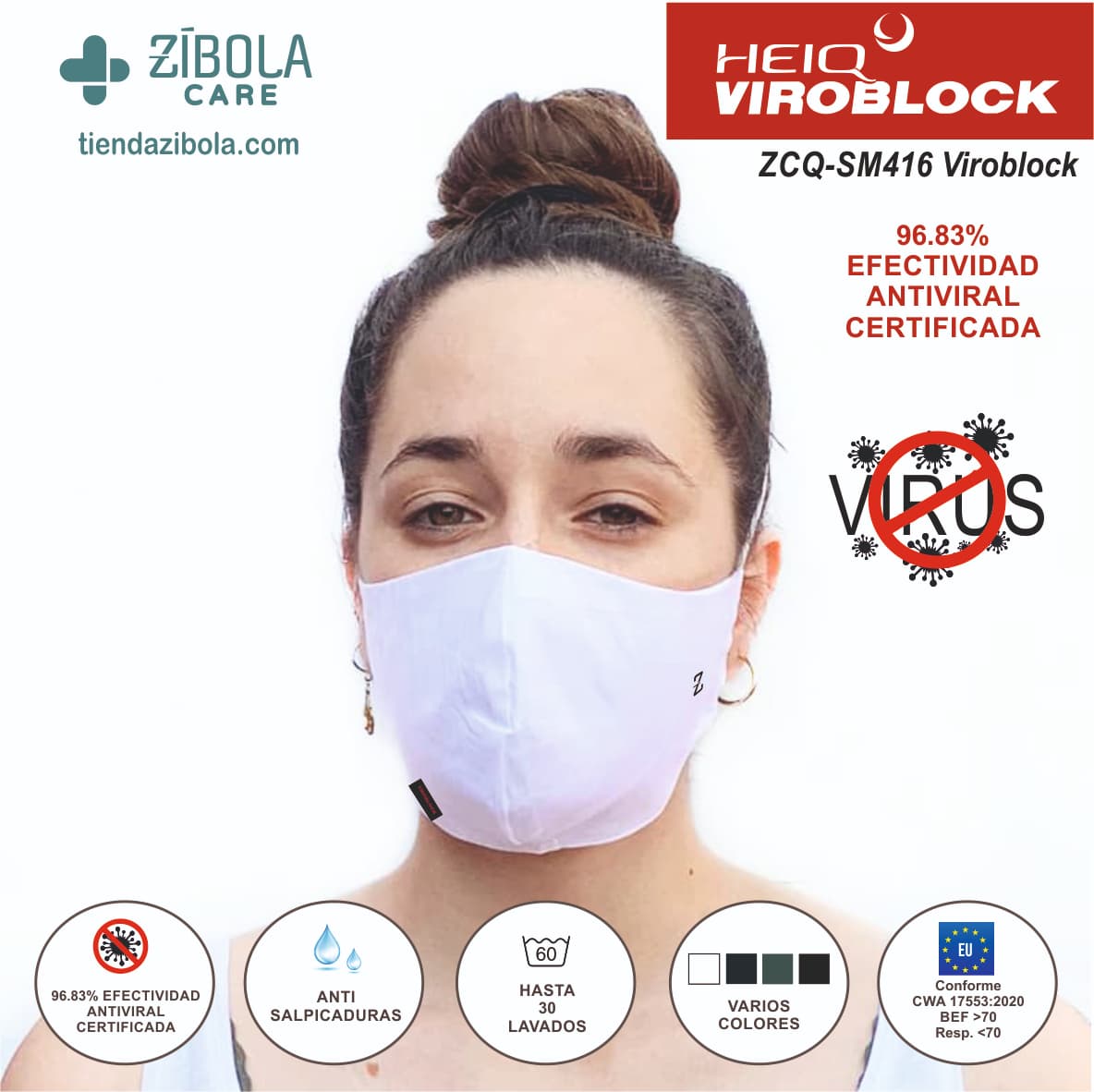 Mascarillas chics protectoras