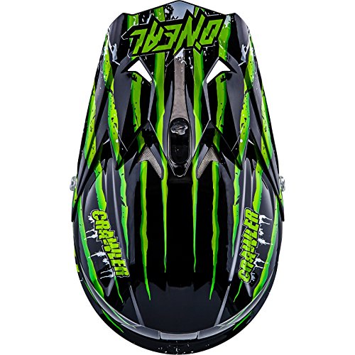 0603KC-102 - Oneal 3 Series Kids Mercury Motocross Helmet S Black/Green