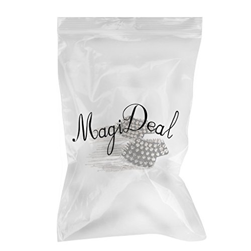 1 Par Tableros De Hombro Charretera Cadena Borla Remache De Plata Punk Rock Insignia