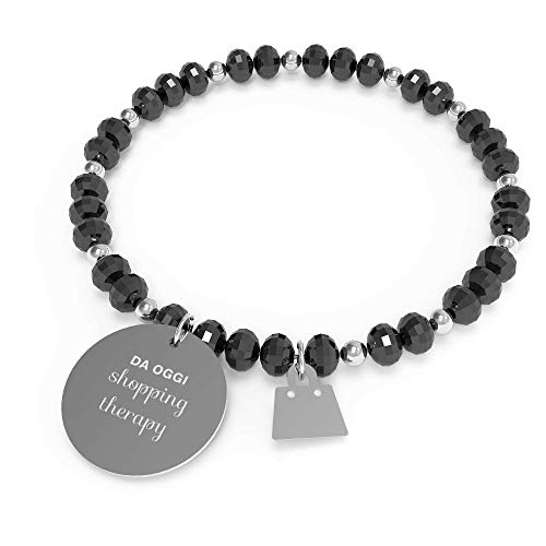 10 buoni propositi – pulsera 10 buoni propositi"DESDE hoy Shopping Therapy" b5240/N