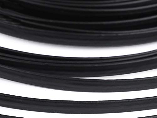 10m Negro de Plástico Deshuesado Bobinas de Anchura de 8 mm Tipo Blanco Fisz, Aros, Nadar, Bra & Corsetería Componentes, artículos de Mercería