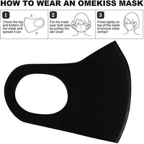 12 piezas de algodón tanto para hombres como para mujeres, ajustable, transpirable, adecuado para exteriores, color negro (12 pcs, Black)