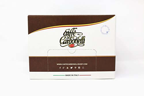 120 Cápsulas compatibles Lavazza a modo mio - Caffè Carbonelli descafeinado - espresso napolitano