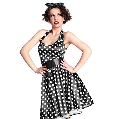 2 Piezas Disdemas de Disfraz de Rosie The Riveter Diademas de Lunares Rojos Disdema Vintage Retro Diadema de Alambre para Mujer y Niña