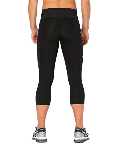 2XU MCS - Mallas de compresión para Mujer (3/4), Mujer, Color Black/Nero, tamaño Large