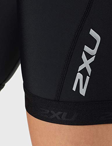 2XU UK Traje Triatlón Activo para Mujer WT5546d Tri Traje, Negro/Negro, L