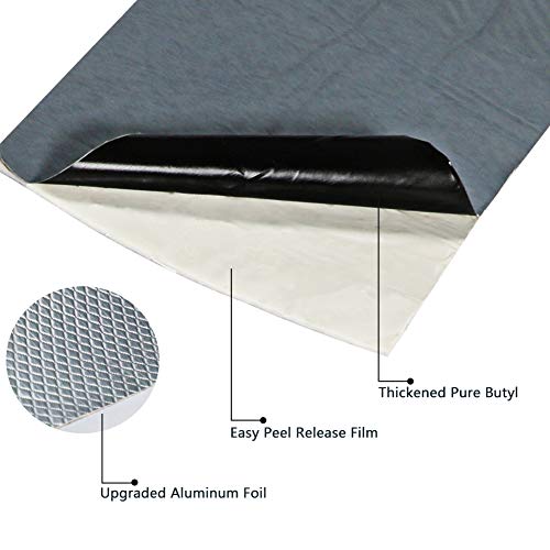 300 mm (ancho) x 5 m (largo) cinta adhesiva de butilo, cinta de sellado autoadhesiva gruesa para sellar y fijar en la piscina, tubo, techo, caravana, baño