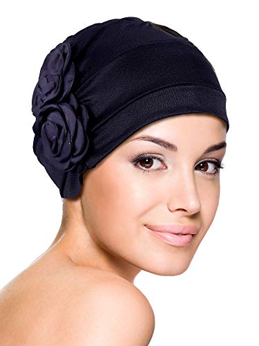 4 Piezas Turbante Envoltura de Cabeza de Flor Gorro Bufanda Sombrero para Pérdida del Cabello para Hombre y Mujer (Estilo 2)
