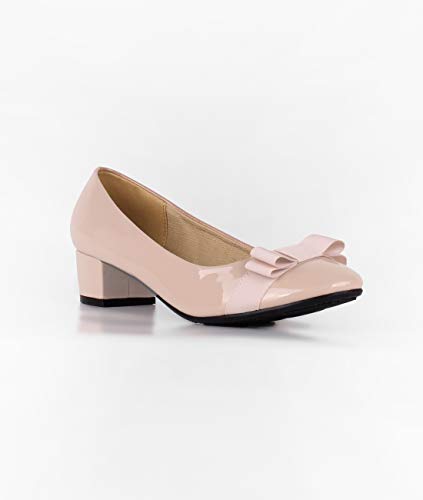 4241-NUD-4, KRISP Bailarina Tacón Bajo Lazo 2019 Baratas, Nude (4241), 37