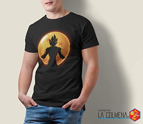 4523-Camiseta Premium,Super Saiyan Hero (ddjvigo)-M