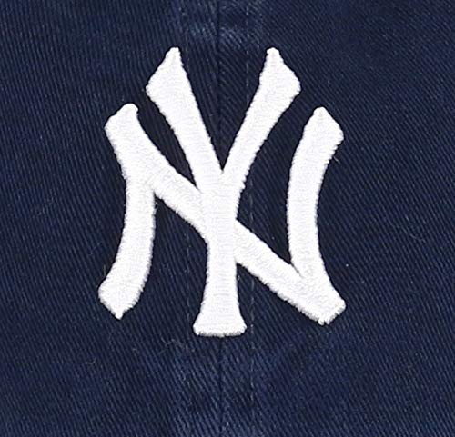 47 Brand- Gorra de Adulto, New York Yankees Clean Up, Azul Marino, Talla única