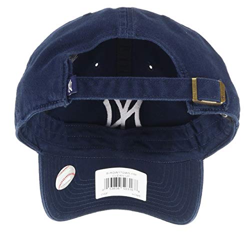 47 Brand- Gorra de Adulto, New York Yankees Clean Up, Azul Marino, Talla única