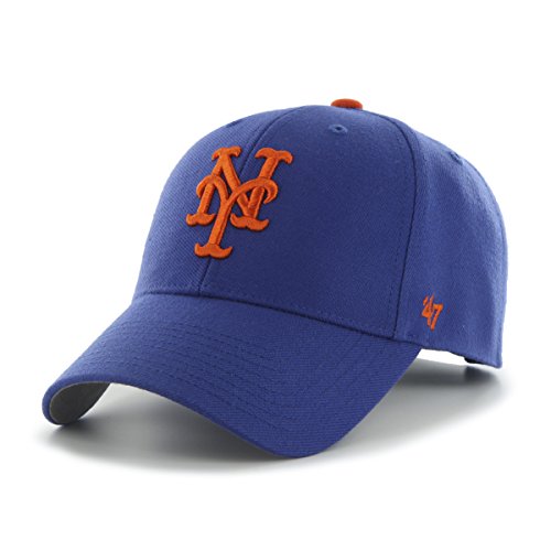 '47 Brand MLB New York Mets MVP Gorra Ajustable, Un tamaño