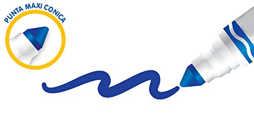 58 – 6570 CRAYOLA 24 Rotuladores Súper Lavables Maxi Punta, Multicolor