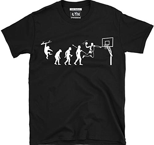 6TN evolución de Baloncesto Camiseta - Negro, Medium