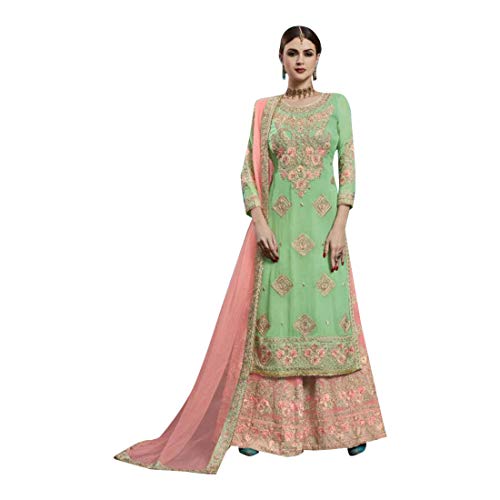 8612 Ready to Wear Listo Para Usar Straight Sharara Kameez Suit Traje Diseñador y bordado de Diseño pesado Mujeres Muslim Vestido de Mujer Ropa de fiesta étnica women party wear abaya hijab diwali eid