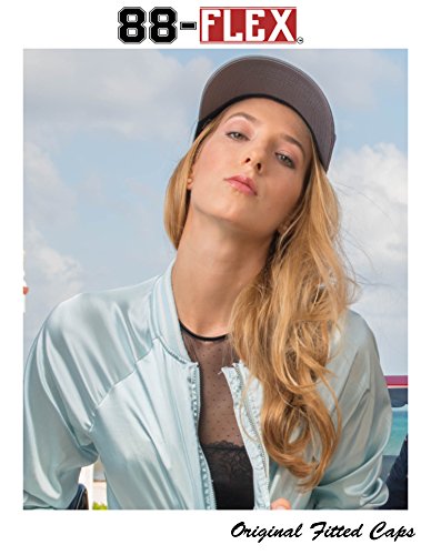 88-FLEX Gorra de Béisbol para Hombre Mujer - Regalo Llavero - El Mejor Baseball Cap Flex Fit Strech Back Apoyo - Algodón - Nueva Classica Modelo Urban Moda Vintage Trucker - Azul