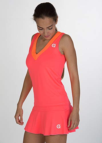a40grados Sport & Style, Camiseta Cachy, Mujer, Tenis y Padel (Paddle) (40 M)