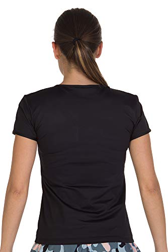 a40grados Sport & Style, Camiseta Candy (con Mangas), Mujer, Tenis y Padel (Paddle) (40 M)