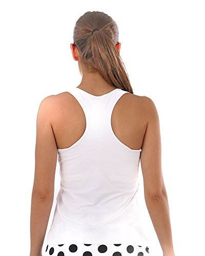 a40grados Sport & Style, Camiseta Cielo Blanca, Mujer, Tenis y Padel (Paddle) (40 M)