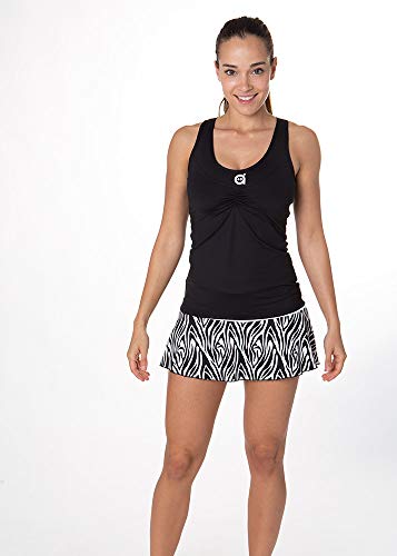 a40grados Sport & Style, Falda Floo Cebra, Mujer, Tenis y Padel (Paddle) (40 M)