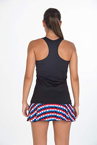 a40grados Sport & Style, Falda Geometric, Mujer, Tenis y Padel (Paddle) (36 XS)