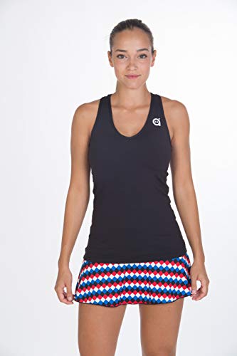 a40grados Sport & Style, Falda Geometric, Mujer, Tenis y Padel (Paddle) (36 XS)