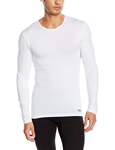 Abanderado Termal Termaltech Camiseta térmica, Blanco (Blanco 001), Medium (Tamaño del Fabricante:48) para Hombre