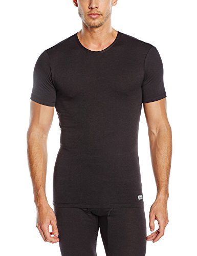 Abanderado Termal Termaltech Camiseta térmica, Negro (Negro 002), Medium (Tamaño del Fabricante:48) para Hombre