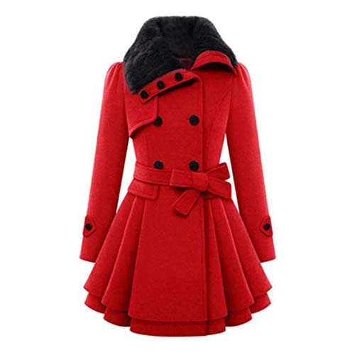 Abrigos Invierno Plumas Fiesta Parka Bolsillo Chaquetas Moto Deportivas Ropa de Mujer en Oferta Abrigos Mujer Elegantes Sudaderas Marca Tallas Grandes con Cinturón Bowknot Hanyixue