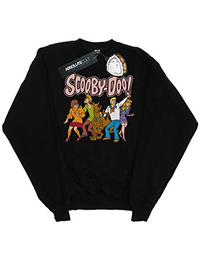 Absolute Cult Scooby Doo Mujer Classic Group Camisa De Entrenamiento Negro X-Large