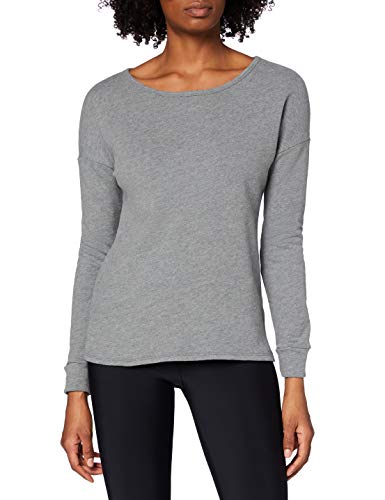 Activewear Sudadera 'Oversized' para Mujer, Gris (Grey Marl), 42 (Talla del Fabricante: Large)