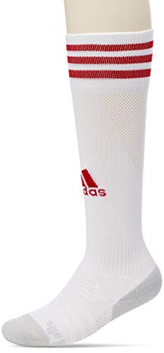 adidas Adi Sock 18 Calcetines, Unisex Adulto, White/Power Red, 4042