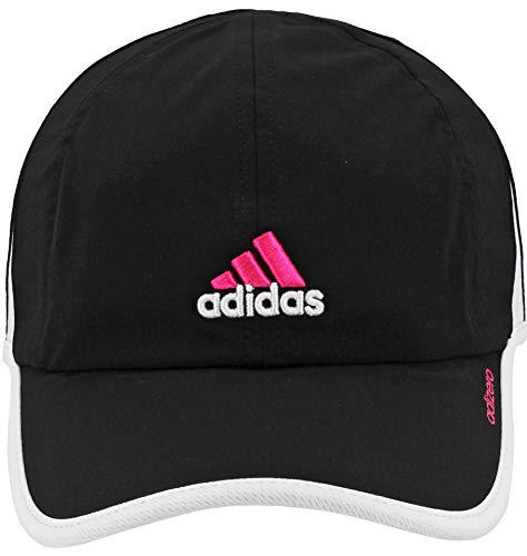 adidas Adizero Gorra para Mujer, Mujer, Black/Solar Pink/White