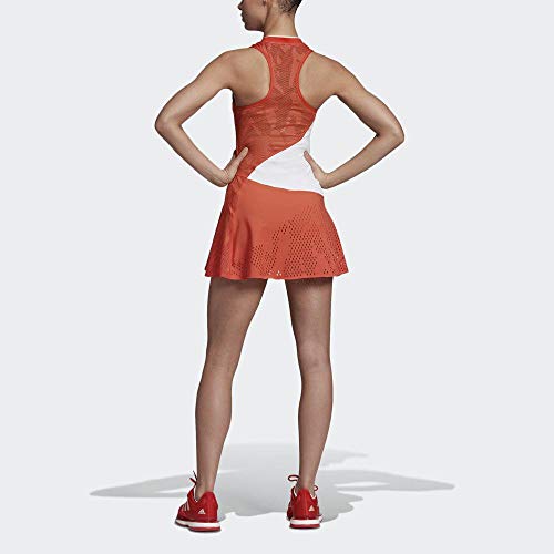 adidas Asmc Dress Vestido, Mujer, rojact, S