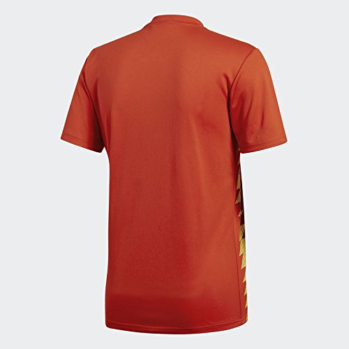 adidas Camiseta de la Selección Española de Fútbol para el Mundial 2018, Oficial, Hombre, 1ª Equipación, Talla S