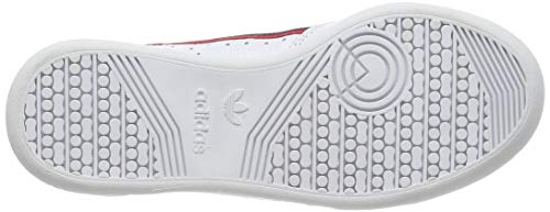 Adidas Continental 80, Zapatillas de Gimnasia Hombre, Blanco (FTWR White/Scarlet/Collegiate Navy FTWR White/Scarlet/Collegiate Navy), 40 2/3 EU