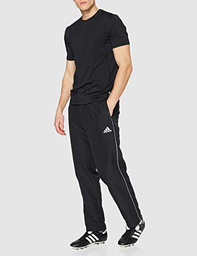 adidas Core 18 Presentation TR Pnt Pantalones Deportivos, Hombre, Negro (Negro/Blanco), S