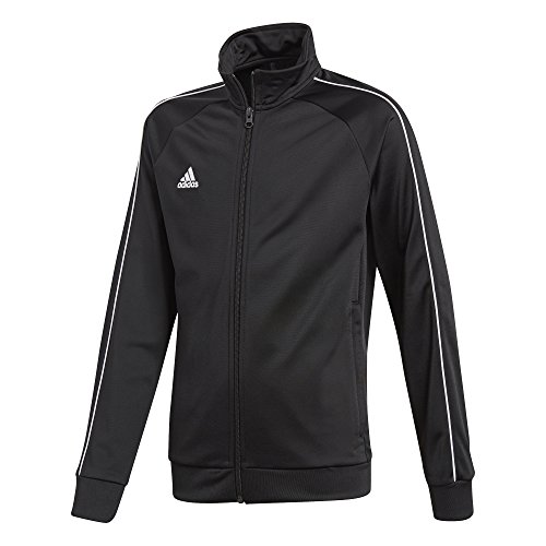 adidas CORE18 PES JKTY Sudadera con Cremallera, Unisex Niños, Negro (Black/White), 164