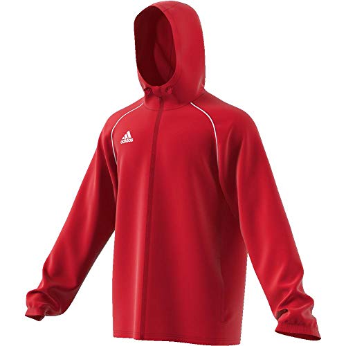 adidas CORE18 RN JKT Chaqueta Deportiva, Hombre, Rojo (Power Red/White), S