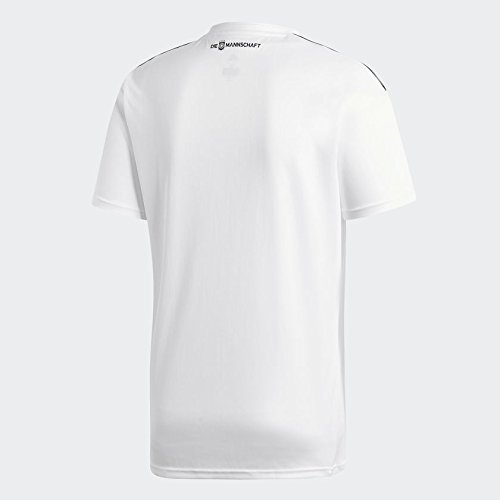 adidas DFB Home 2018 Camiseta de Equipación, Hombre, Blanco/Negro, 2XL