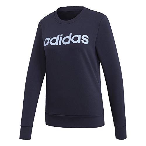 adidas Essentials Linear Sweatshirt Legend Ink/Glow Blue XL