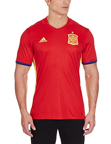 adidas FEF H JSY Camiseta, Hombre, Rojo, L