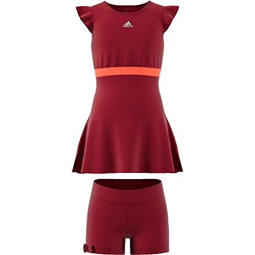 adidas G Ribbon Dress Vestido, Niñas, Buruni, 164