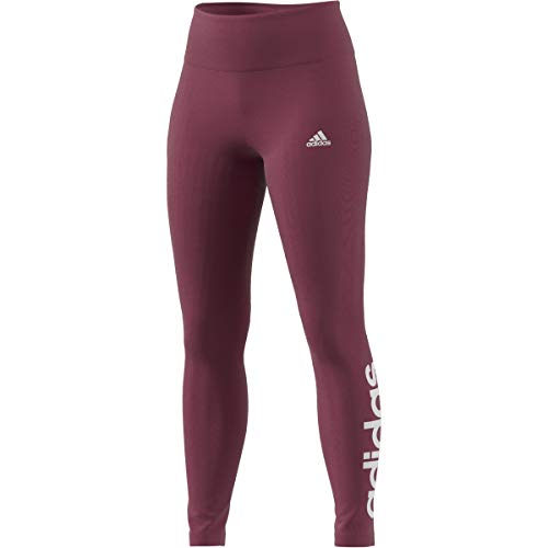 adidas GM5565 W Lin Leg Leggings Womens Wild Pink/White M