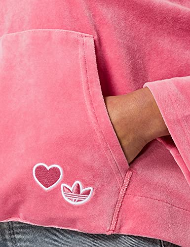 adidas GN3051 Hoodie Sweat Womens Hazy Rose 44