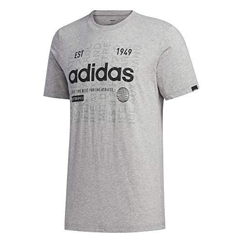 adidas M Adi INT T Camiseta, Hombre, brgrin/Negro, 3XL