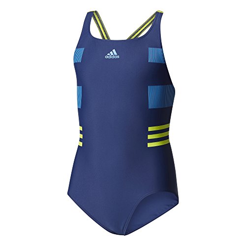 adidas OCC Swim Inf Bañador, Niñas, Azul (Azumis/azubri), 116