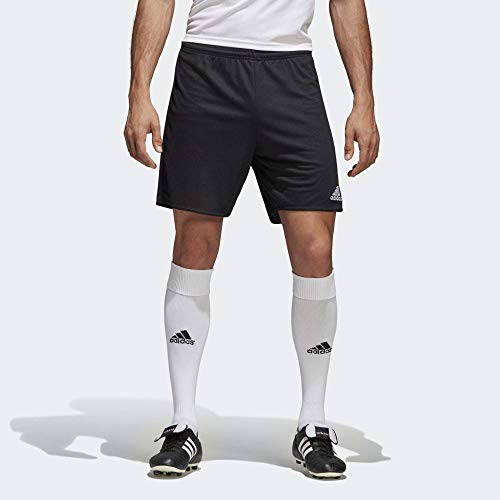 adidas Parma 16 Intenso Pantalones Cortos para Fútbol, Hombre, Negro/Blanco, M