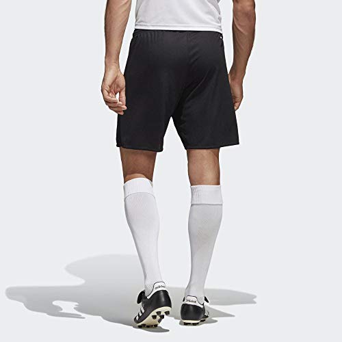 adidas Parma 16 Intenso Pantalones Cortos para Fútbol, Hombre, Negro/Blanco, M